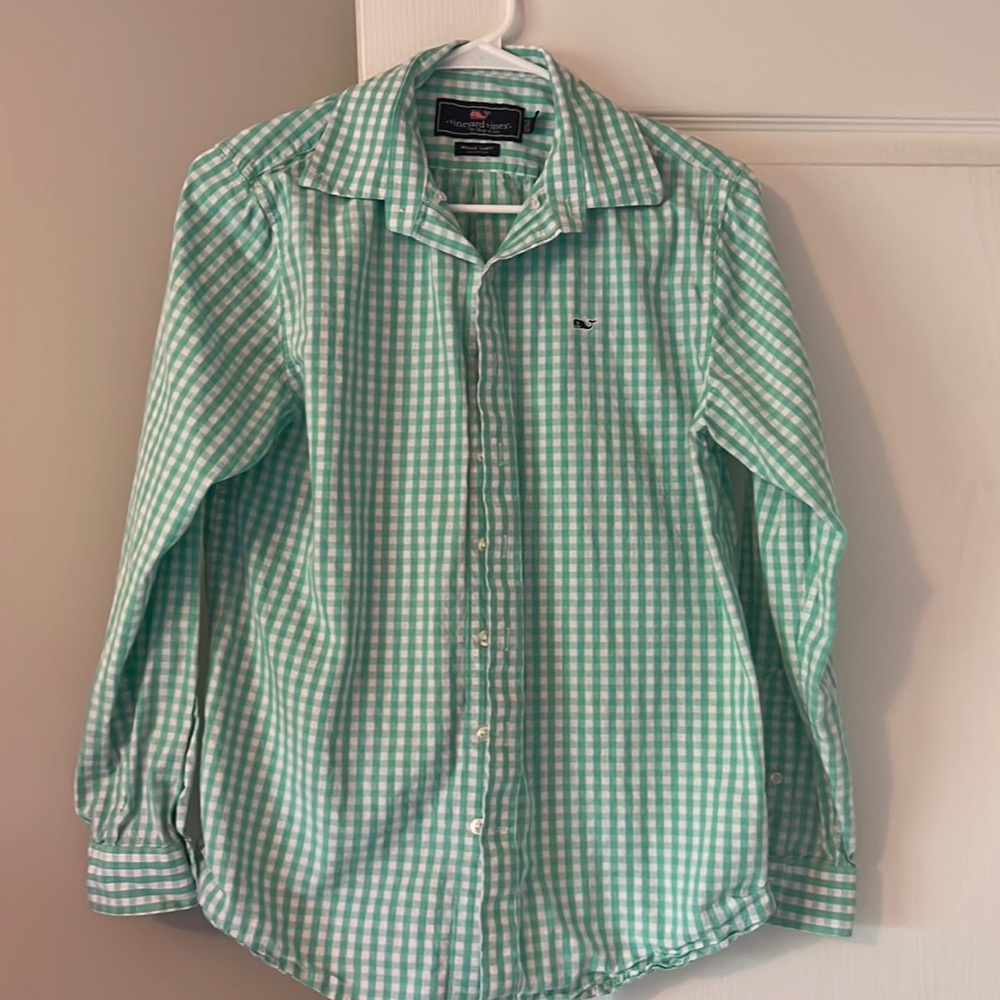 Boys vineyard vines whale shirt